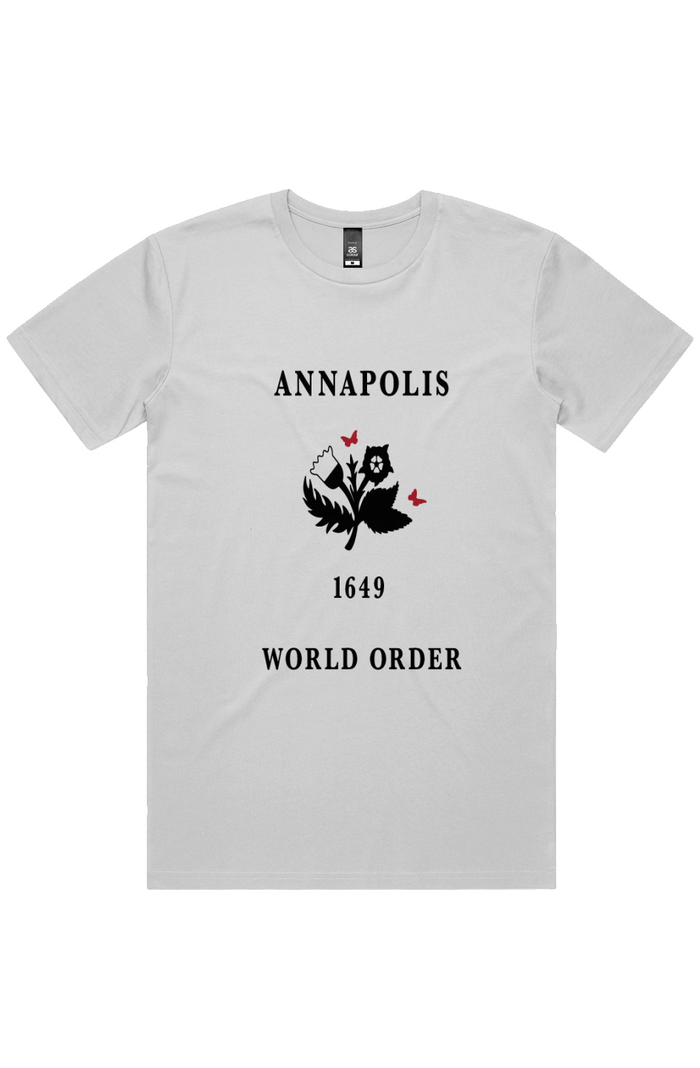annapolis: origin tee in white — world order