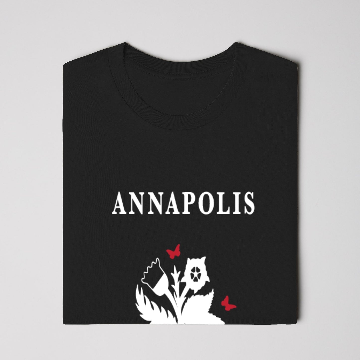 annapolis tee (black) - world order