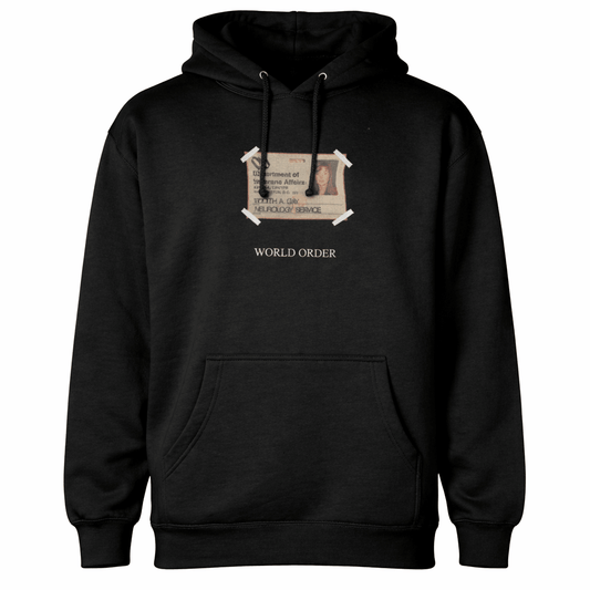 fake i.d. hoodie - world order